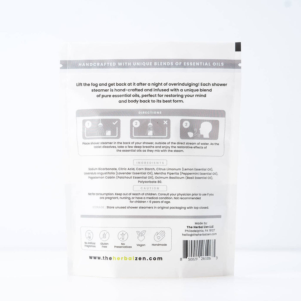 Rise & Recover Shower Steamers – Refreshing Mind-Body Boost