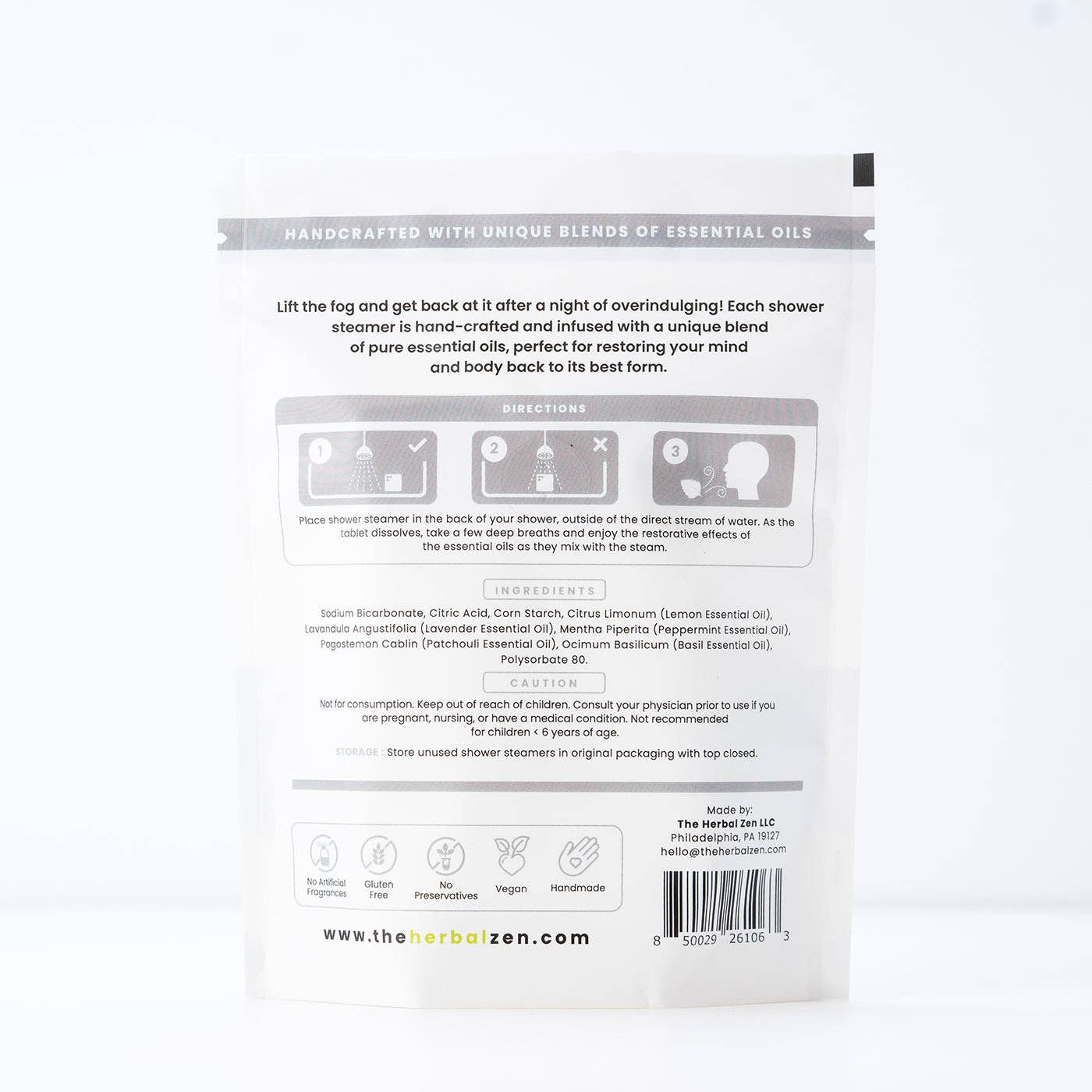Rise & Recover Shower Steamers – Refreshing Mind-Body Boost