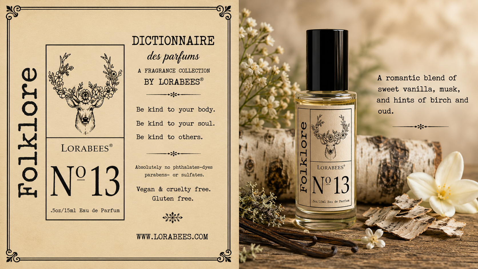 Lorabees Dictionnaire Des Parfum Roll On Oil Perfume