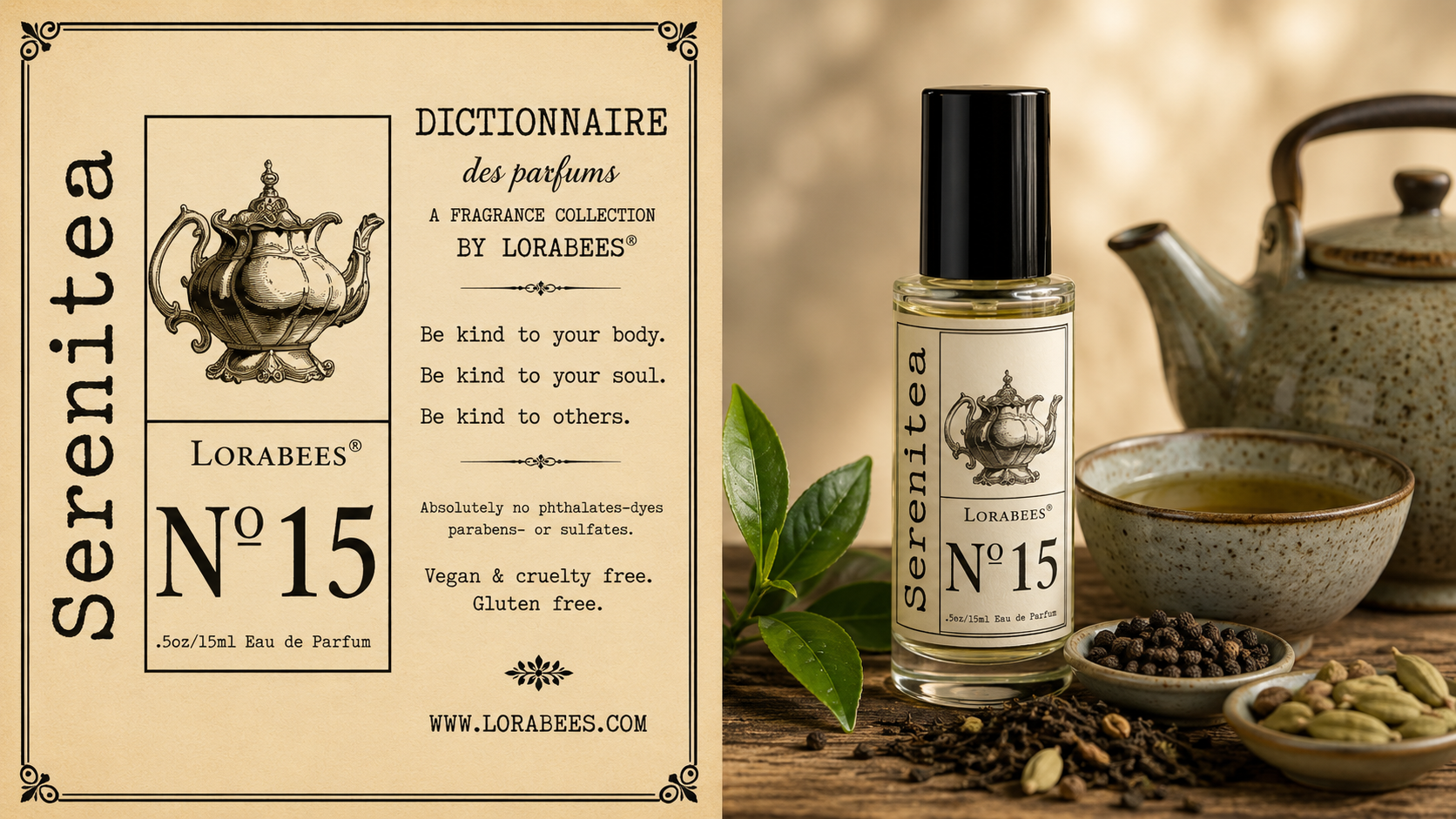 Lorabees Dictionnaire Des Parfum Roll On Oil Perfume