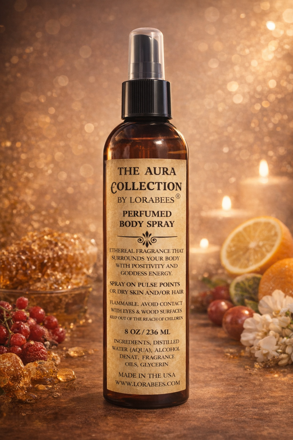 EMPRESS: Aura Collection 8 oz Body Spray Mists Women Empowerment Line