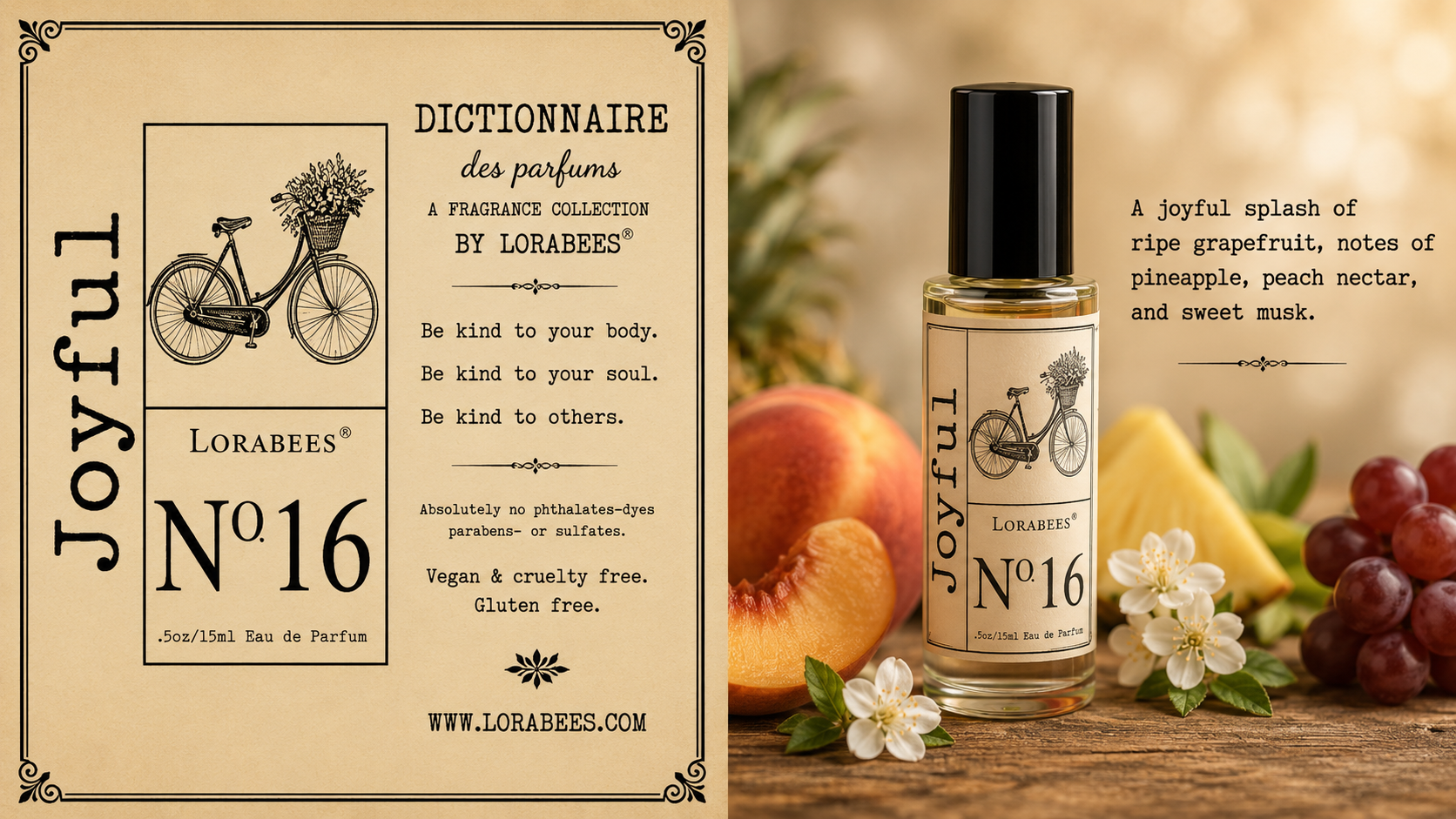 Lorabees Dictionnaire Des Parfum Roll On Oil Perfume