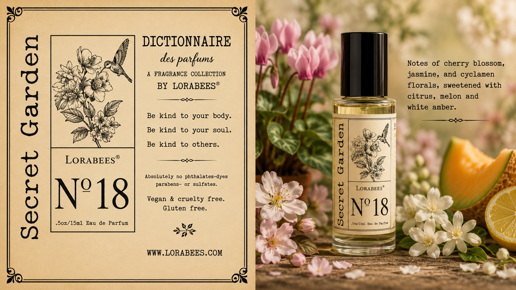Lorabees Dictionnaire Des Parfum Roll On Oil Perfume
