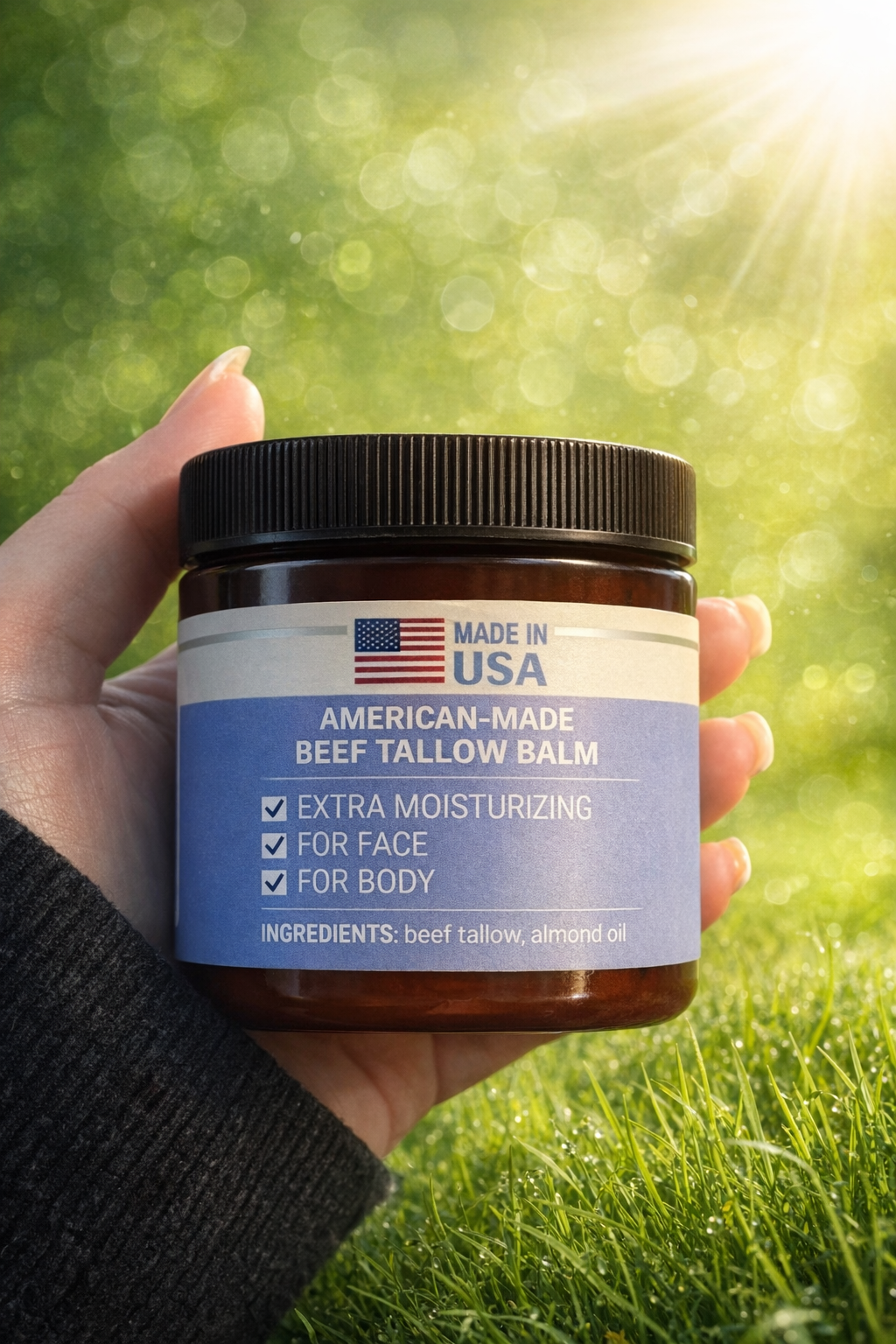 Unscented Beef Tallow Balm-Introductory Price