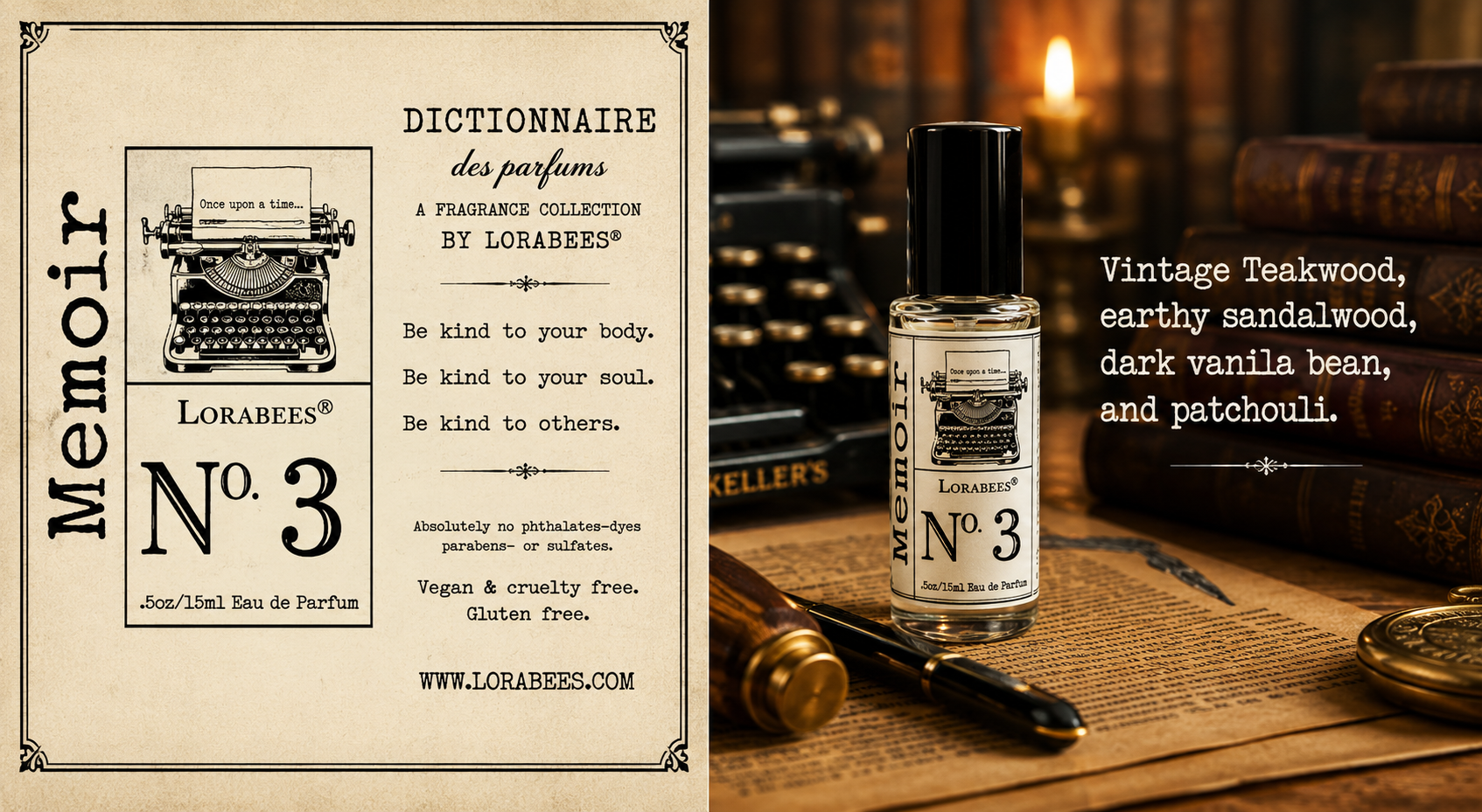 Lorabees Dictionnaire Des Parfum Roll On Oil Perfume