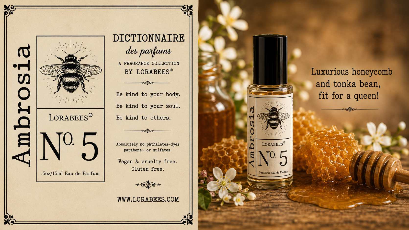 Lorabees Dictionnaire Des Parfum Roll On Oil Perfume