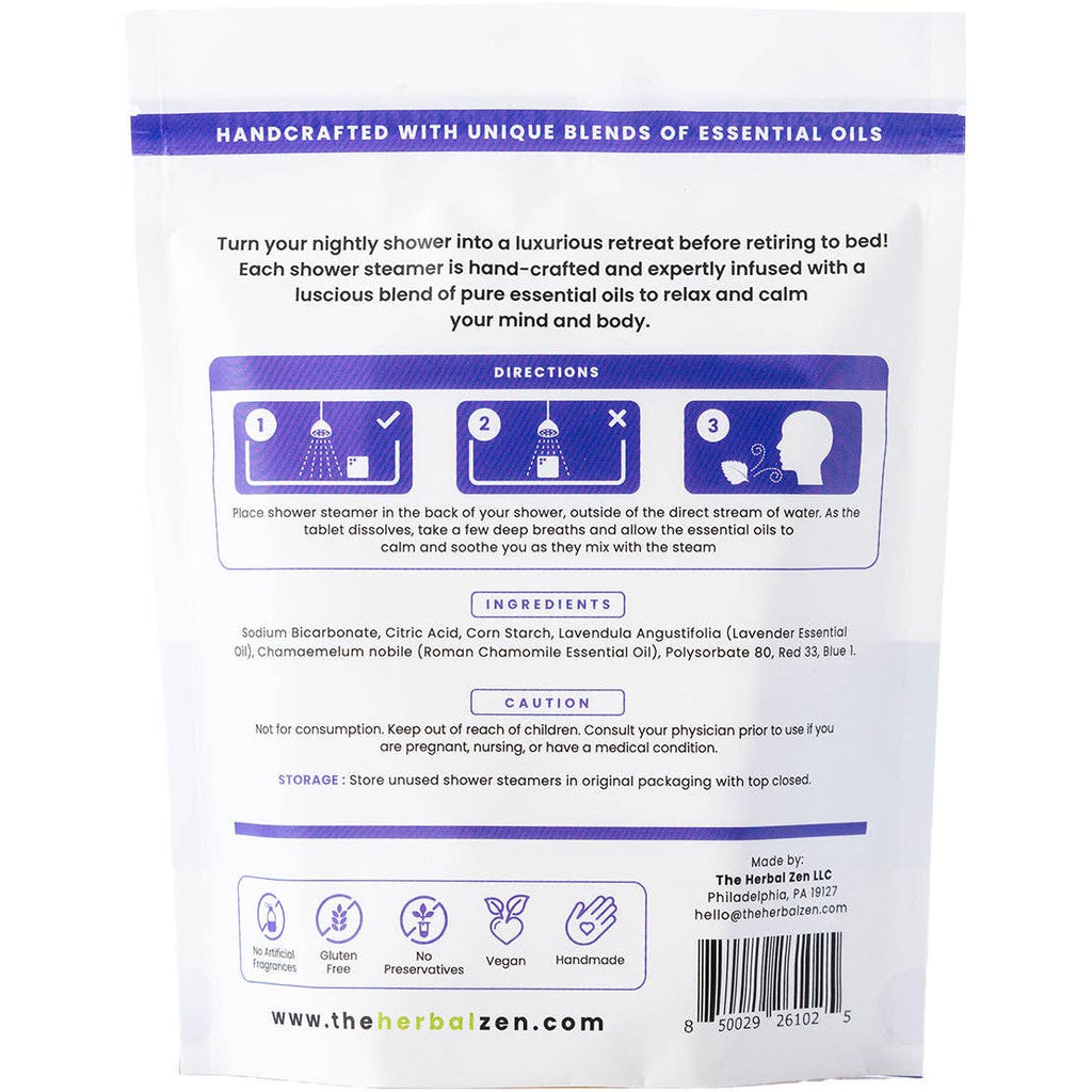 Sleepytime Shower Steamers – Lavender Relaxation Ritual