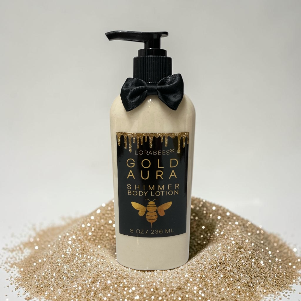Aura Shimmer Goat Milk Lotions 