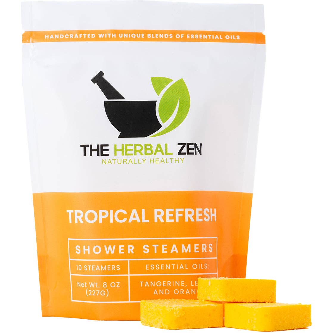 Tropical Refresh Shower Steamers – Uplifting Citrus Blend