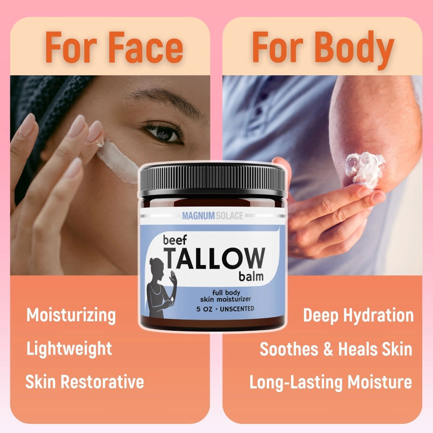 Unscented Beef Tallow Balm-Introductory Price