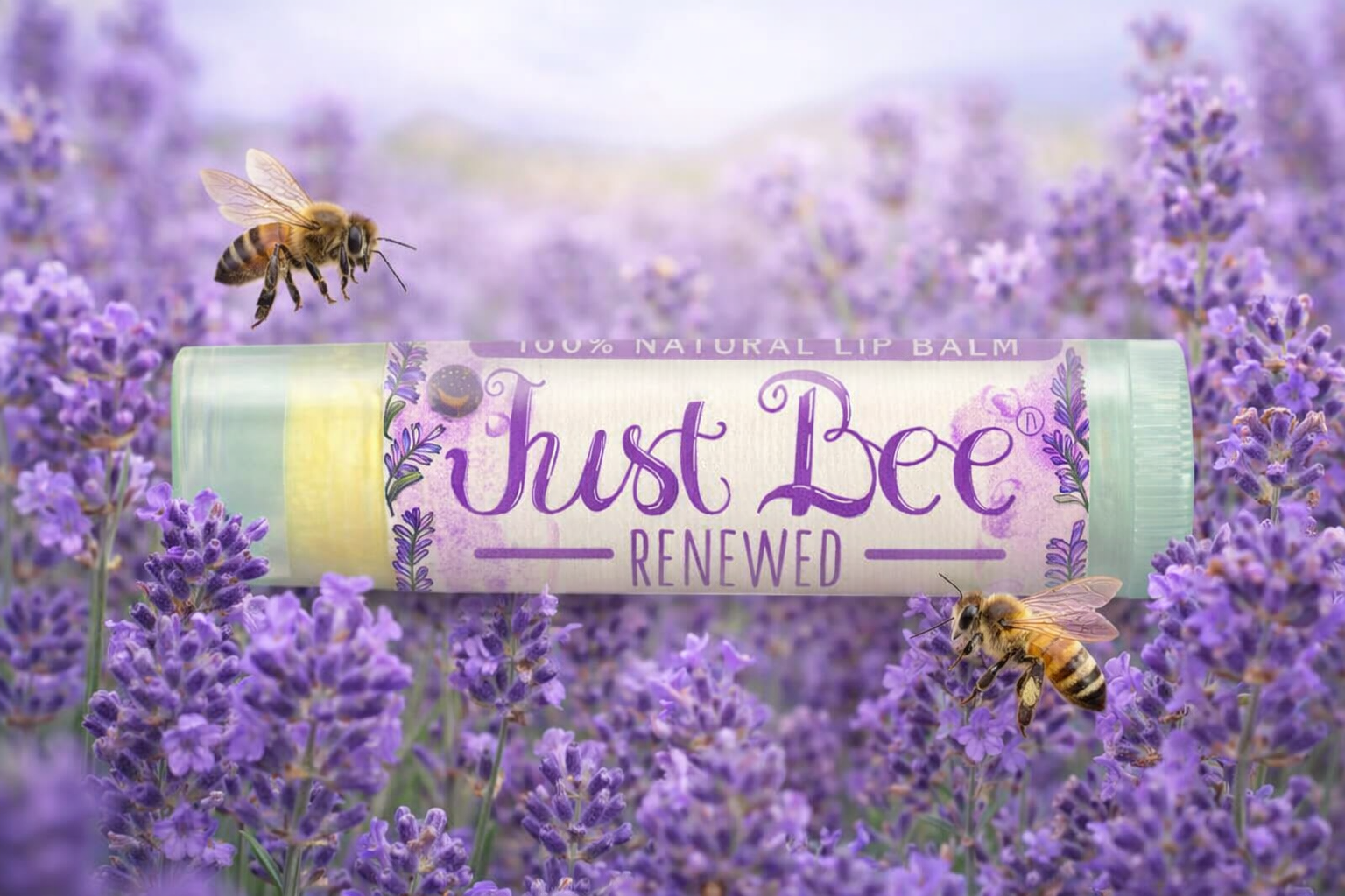 Just Bee Renewed Lip Balm - Lavender