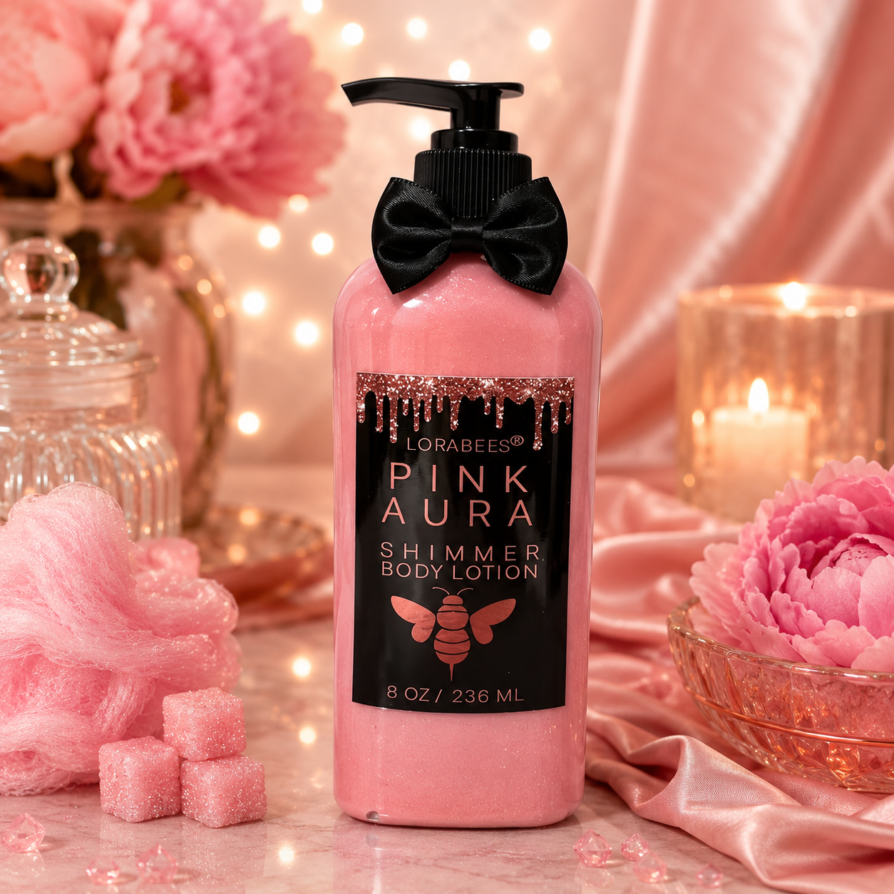 Aura Shimmer Goat Milk Lotions 