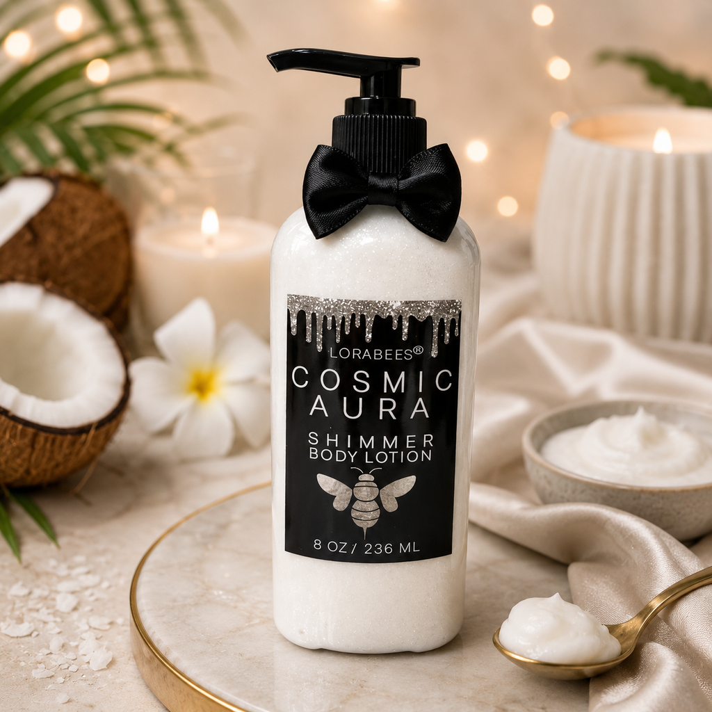 Aura Shimmer Goat Milk Lotions 