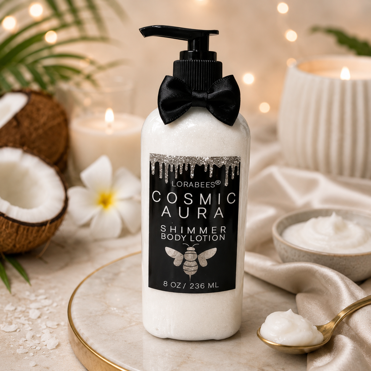 Aura Shimmer Goat Milk Lotions 