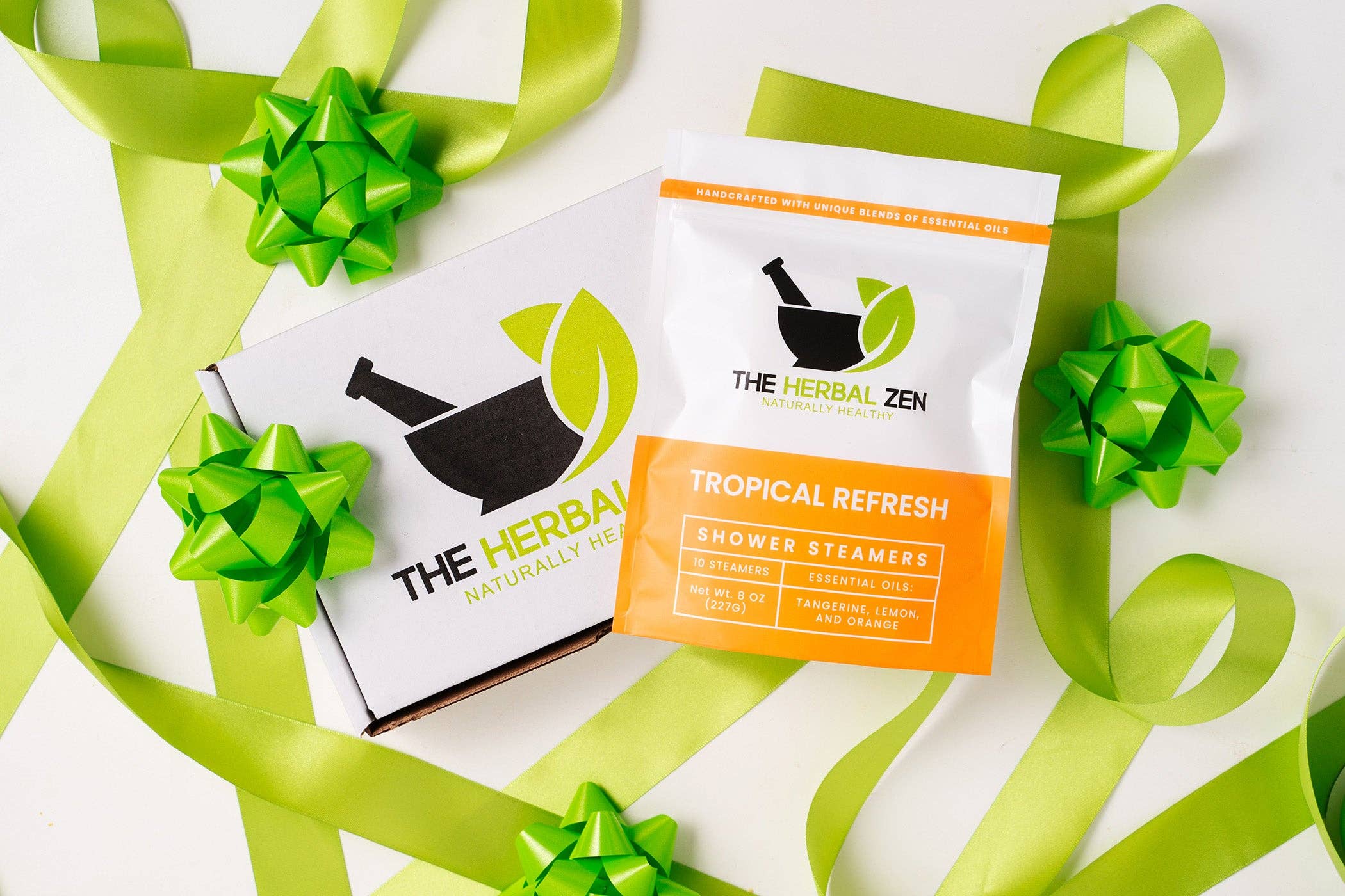 Tropical Refresh Shower Steamers – Uplifting Citrus Blend