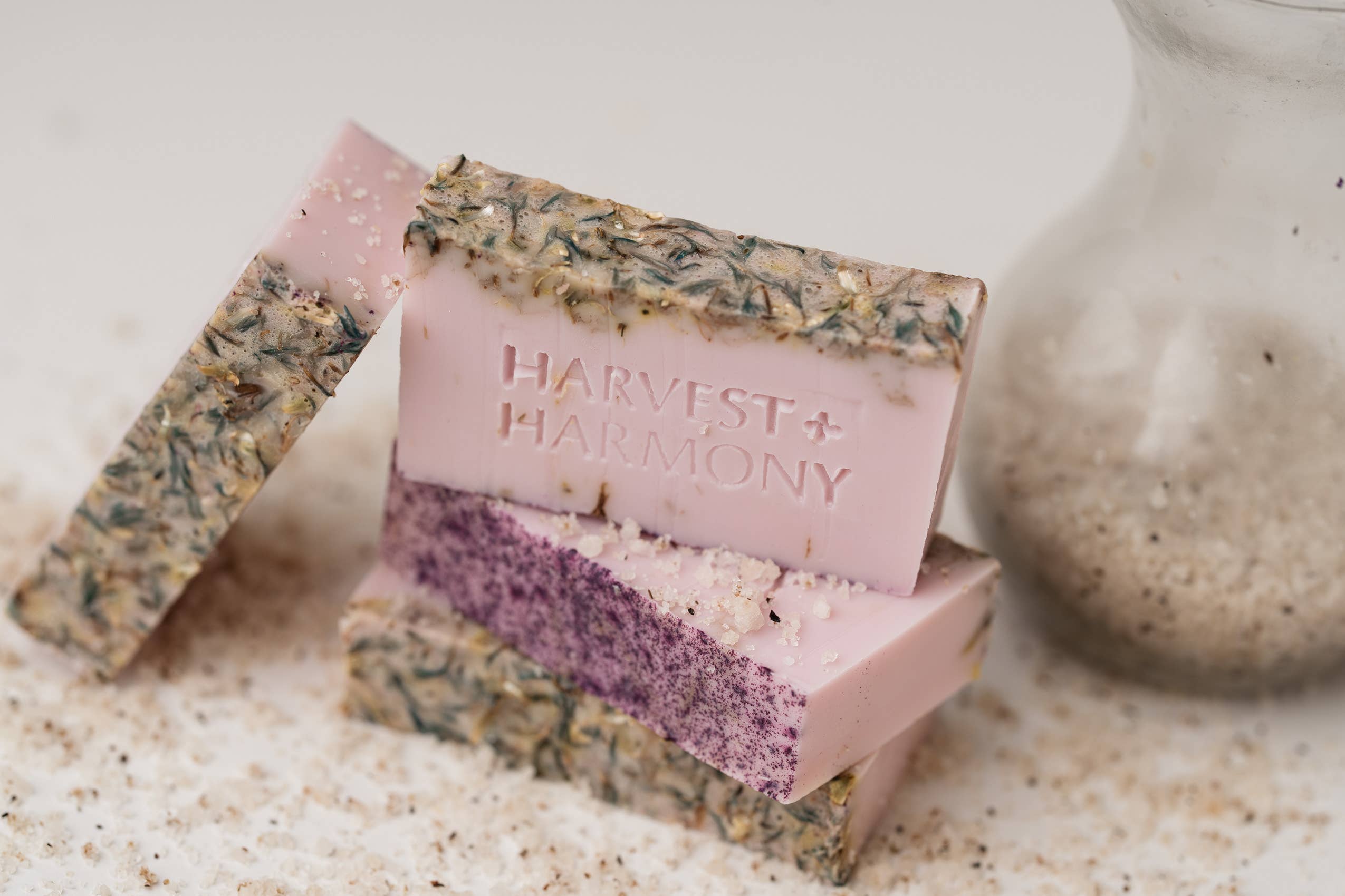 Harvest + Harmony Jasmine Goat Milk Soap With Dish