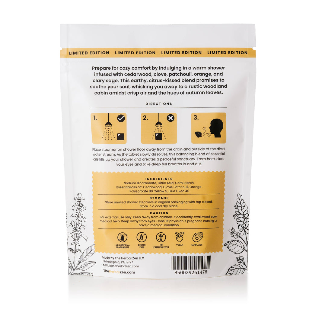 Cabin Essence Shower Steamers – Cozy Aromatherapy