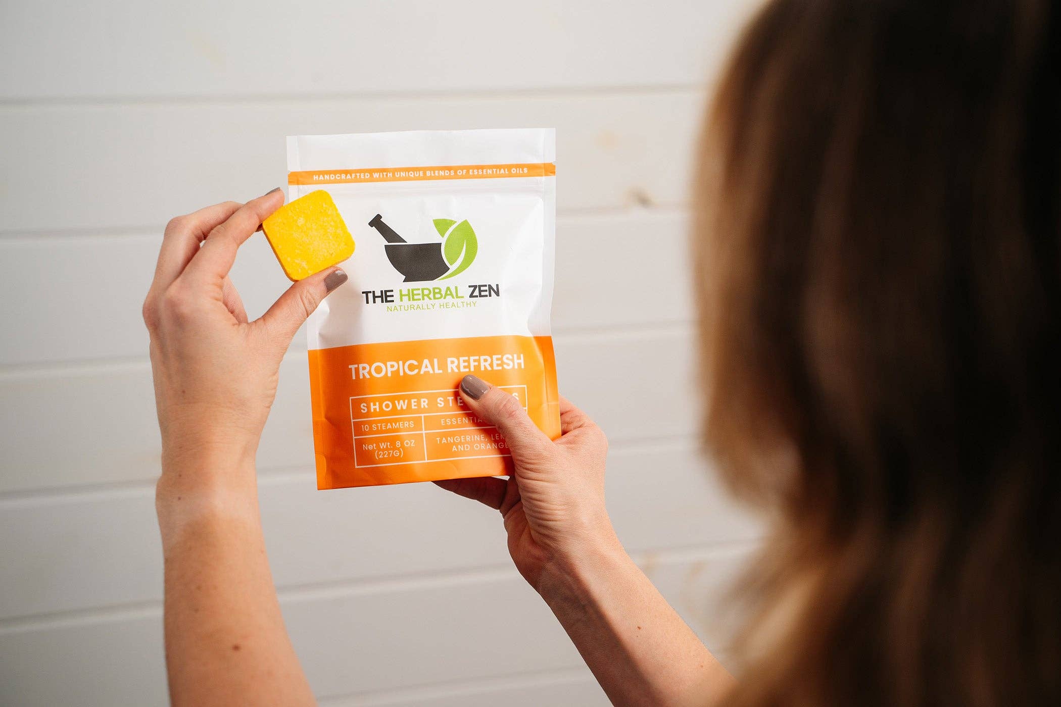 Tropical Refresh Shower Steamers – Uplifting Citrus Blend