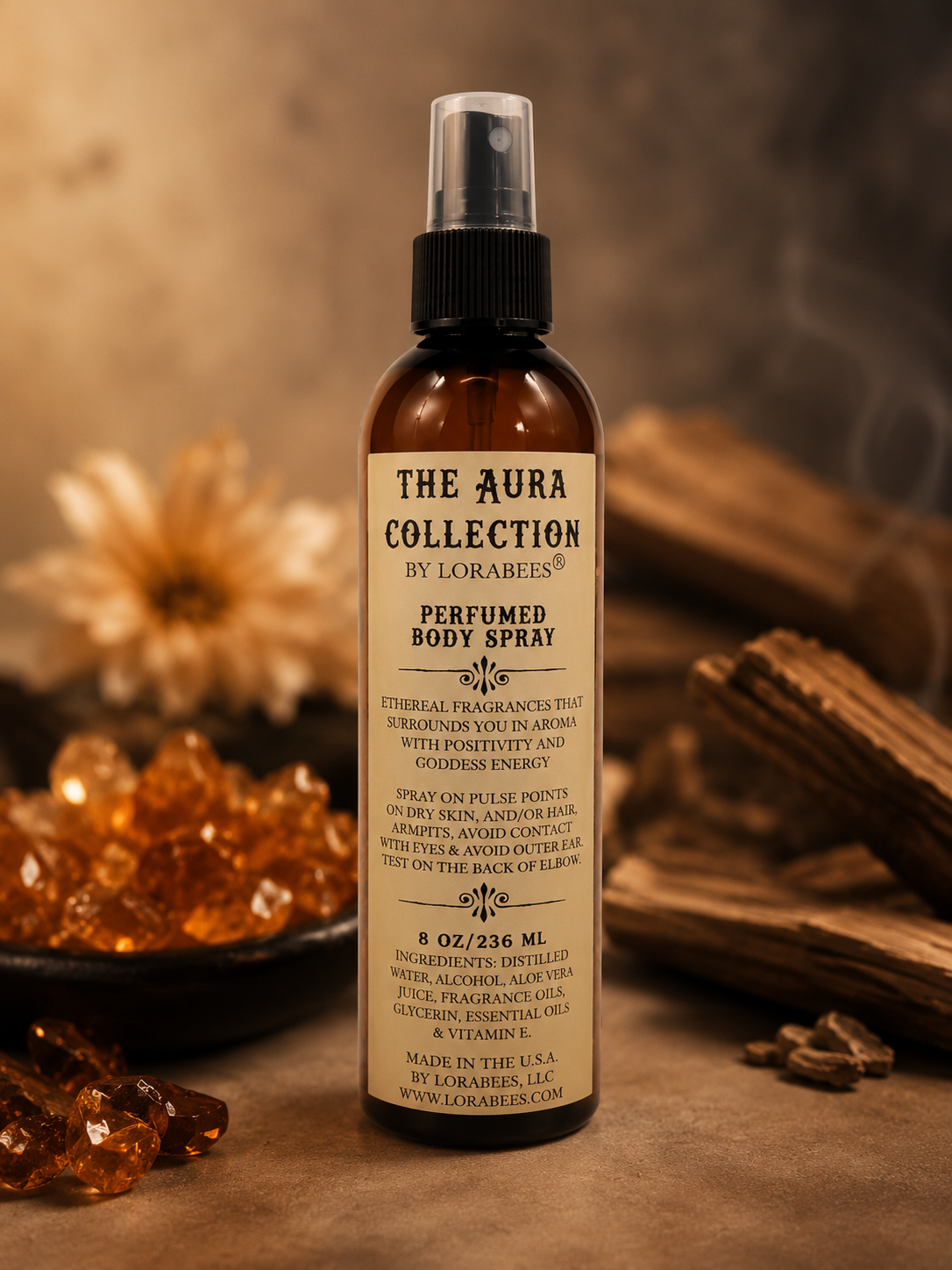 VIXEN: Aura Collection 8 oz Body Spray Mists Women Empowerment Line